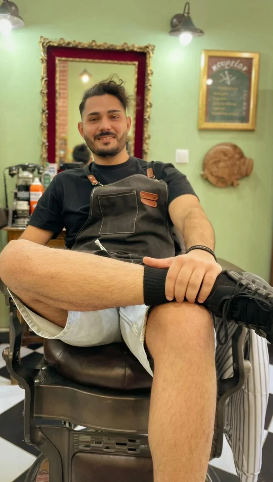 Μπάρμπερ Huner Barbershop, ηράκλειο αθήνα